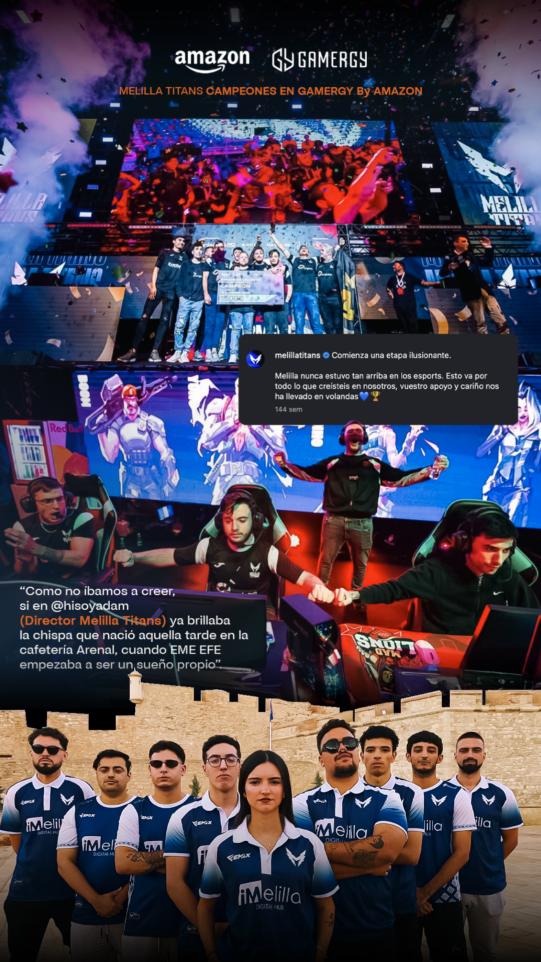 Melilla Titans · Gamergy by Amazon