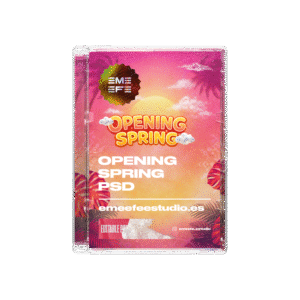 OPENING SPRING – Flyer PSD Editable (Instagram Story)