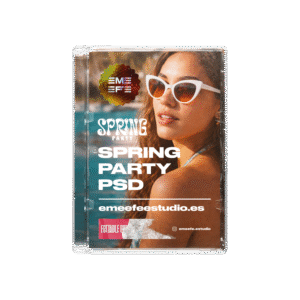 Spring Party Story PSD – Instagram Template Editable