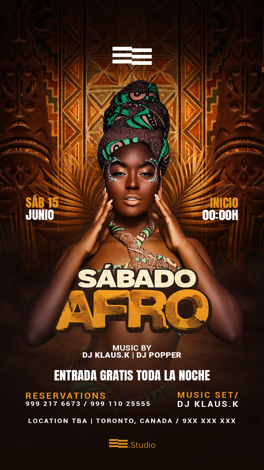 Club Promo Case Vol. 01 — Pack de 8 carteles editables en Canva - Imagen 8