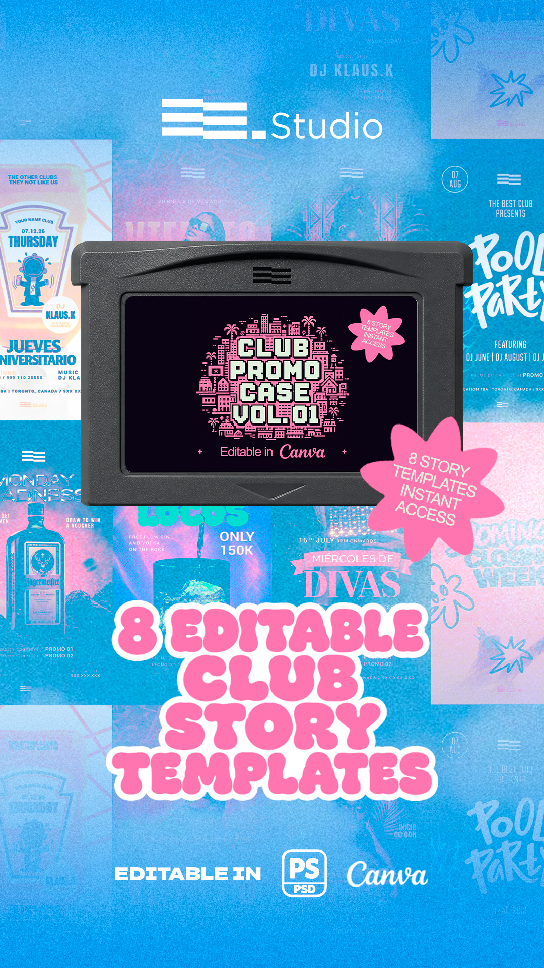 CLUB PROMO CASE VOL.01 EME EFE