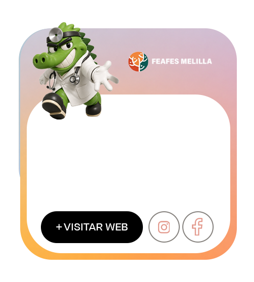 Tarjeta del proyecto web FEAFES Melilla