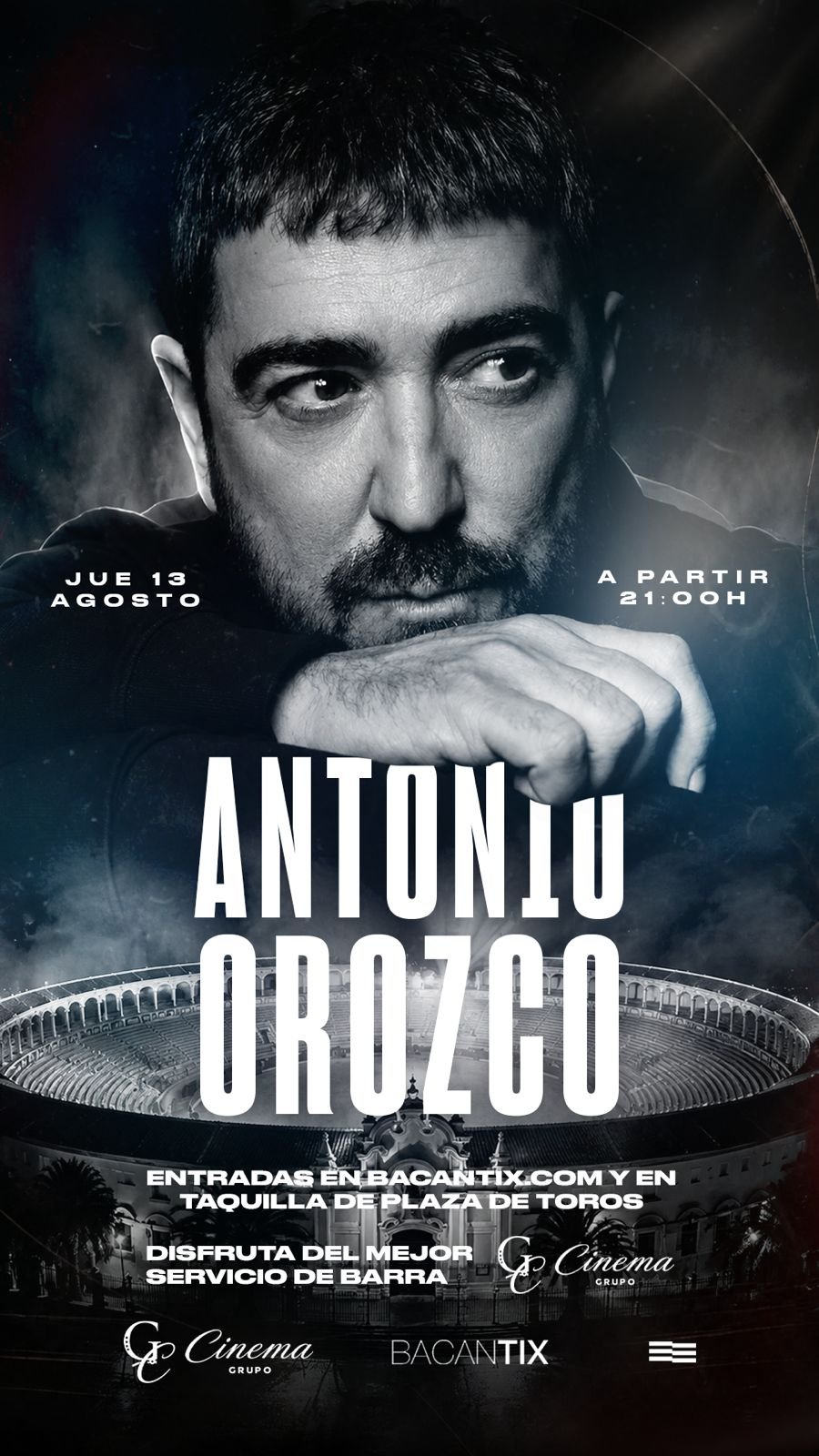 ANTONIO OROZCO – JUE 13 AGO