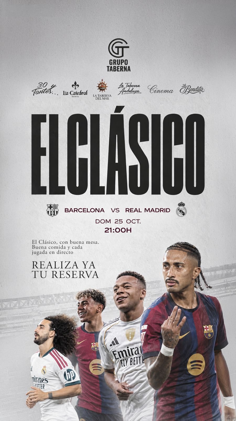 EL CLÁSICO – BARCELONA vs REAL MADRID